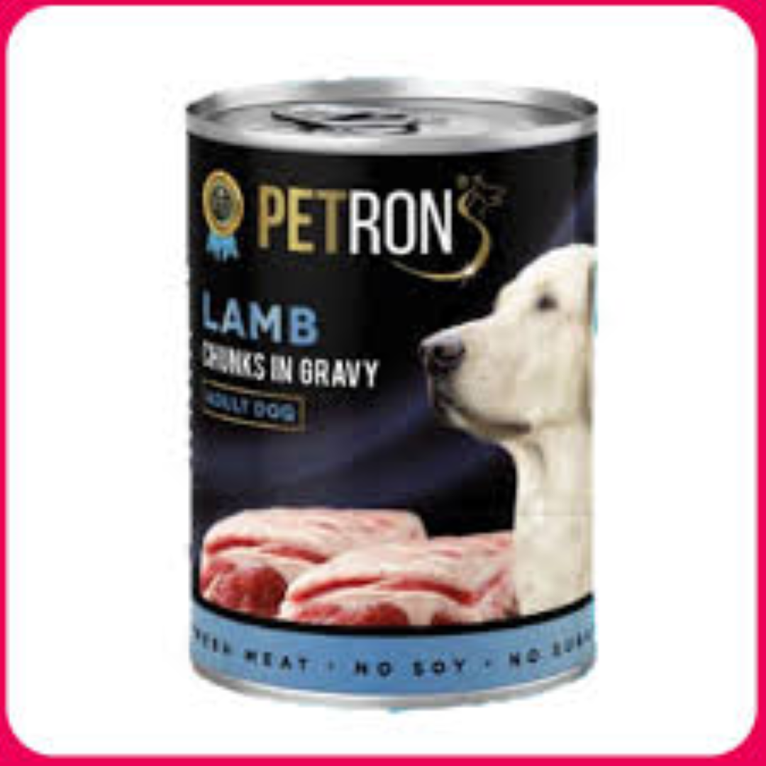 PETRONS DOG/F GRAVY LAMB 400G